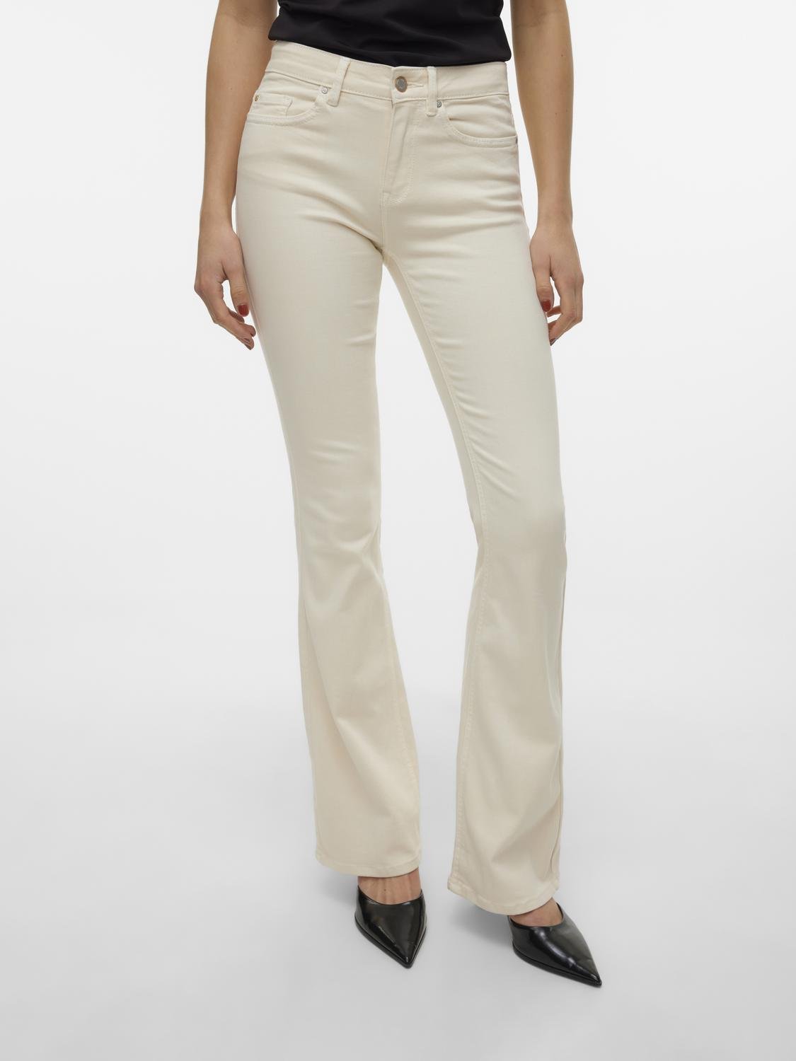 VMFLASH Jeans - Ecru - VERO MODA & VILA Bergvik